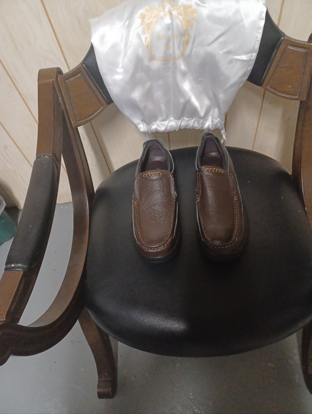 Men's Brown Slip-On Leather Loafers